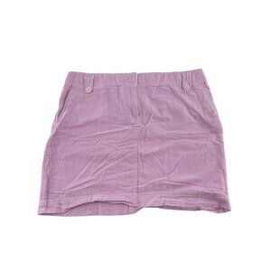 Ann Taylor Loft Petite Pink Striped Skirt‎ Womens Size 12P